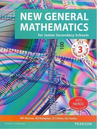 New General Mathematics for Junior Secondary School 3 (JSS 3)